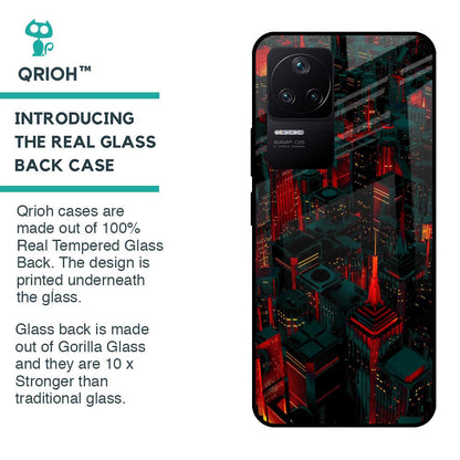 City Light Glass Case For Poco F4 5G
