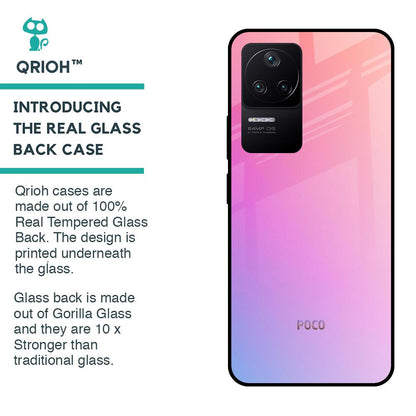 Dusky Iris Glass case for Poco F4 5G