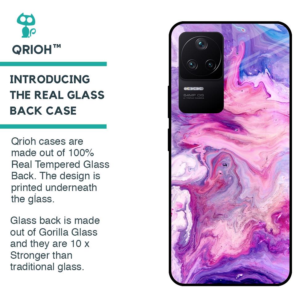 Cosmic Galaxy Glass Case for Poco F4 5G
