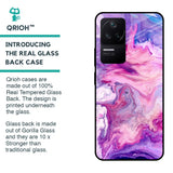 Cosmic Galaxy Glass Case for Poco F4 5G