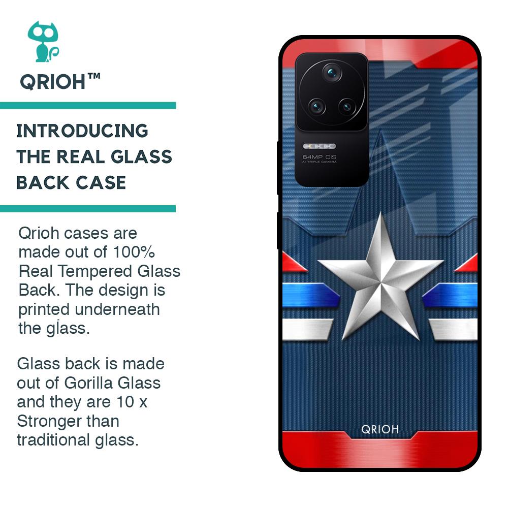 Brave Hero Glass Case for Poco F4 5G