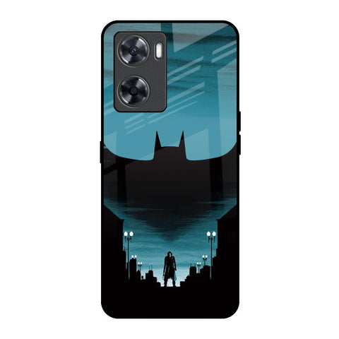 Cyan Bat Oppo A57 4G Glass Back Cover Online
