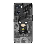 Cartoon Art Oppo A57 4G Glass Back Cover Online