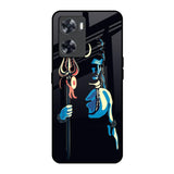Mahakal Oppo A57 4G Glass Back Cover Online