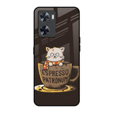 Tea With Kitty Oppo A57 4G Glass Back Cover Online