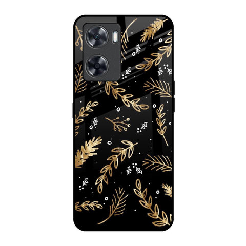 Autumn Leaves Oppo A57 4G Glass Back Cover Online