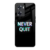 Never Quit Oppo A57 4G Glass Back Cover Online