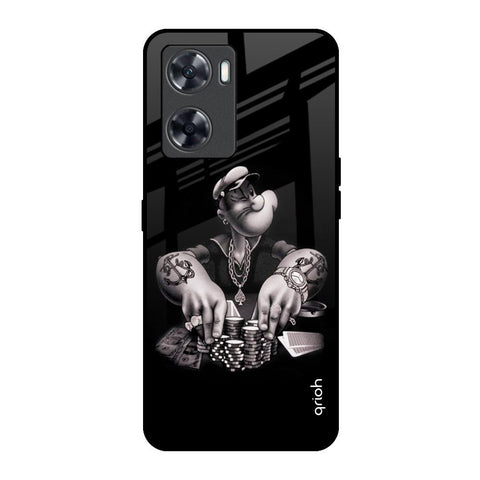 Gambling Problem Oppo A57 4G Glass Back Cover Online