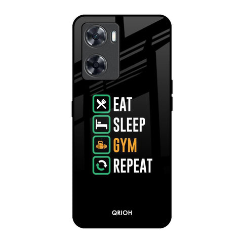 Daily Routine Oppo A57 4G Glass Back Cover Online