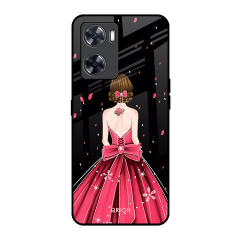 Fashion Princess Oppo A57 4G Glass Back Cover Online