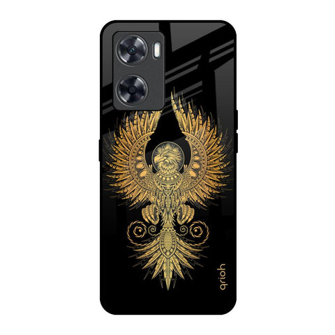 Mythical Phoenix Art Oppo A57 4G Glass Back Cover Online