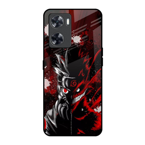 Dark Character Oppo A57 4G Glass Back Cover Online