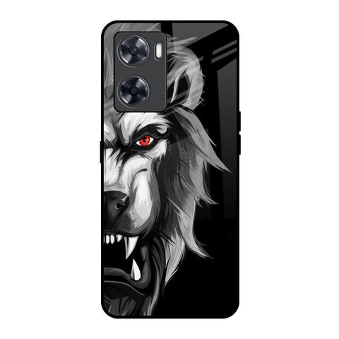 Wild Lion Oppo A57 4G Glass Back Cover Online