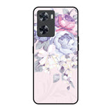 Elegant Floral Oppo A57 4G Glass Back Cover Online
