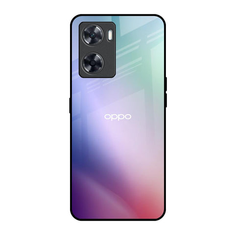 Abstract Holographic Oppo A57 4G Glass Back Cover Online