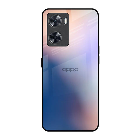 Blue Mauve Gradient Oppo A57 4G Glass Back Cover Online