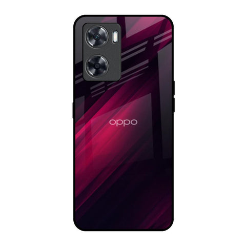 Razor Black Oppo A57 4G Glass Back Cover Online