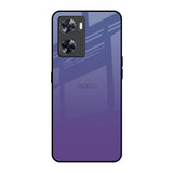 Indigo Pastel Oppo A57 4G Glass Back Cover Online