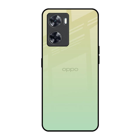 Mint Green Gradient Oppo A57 4G Glass Back Cover Online