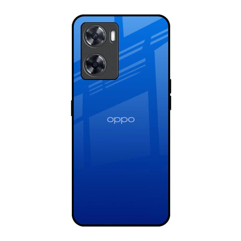 Egyptian Blue Oppo A57 4G Glass Back Cover Online