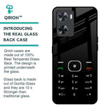 Classic Keypad Pattern Glass Case for Oppo A57 4G