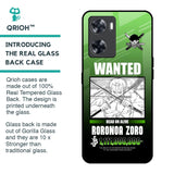 Zoro Wanted Glass Case for Oppo A57 4G