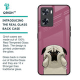 Funny Pug Face Glass Case For Oppo A57 4G