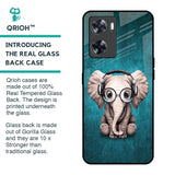 Adorable Baby Elephant Glass Case For Oppo A57 4G