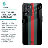 Vertical Stripes Glass Case for Oppo A57 4G