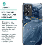 Deep Ocean Marble Glass Case for Oppo A57 4G