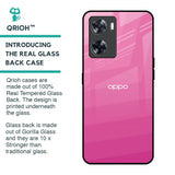 Pink Ribbon Caddy Glass Case for Oppo A57 4G