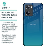 Celestial Blue Glass Case For Oppo A57 4G