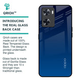 Very Blue Glass Case for Oppo A57 4G