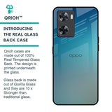 Sea Theme Gradient Glass Case for Oppo A57 4G