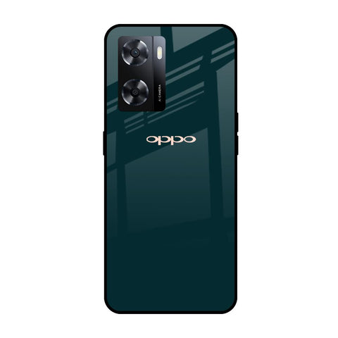 Hunter Green Oppo A57 4G Glass Cases & Covers Online