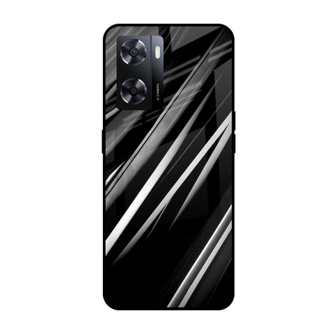 Black & Grey Gradient Oppo A57 4G Glass Cases & Covers Online