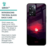 Morning Red Sky Glass Case For Oppo A57 4G