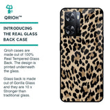 Leopard Seamless Glass Case For Oppo A57 4G