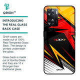 Race Jersey Pattern Glass Case For Oppo A57 4G