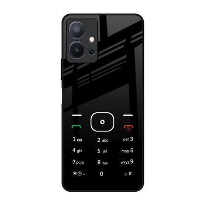 Classic Keypad Pattern Vivo T1 5G Glass Back Cover Online