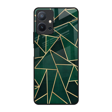 Abstract Green Vivo T1 5G Glass Back Cover Online