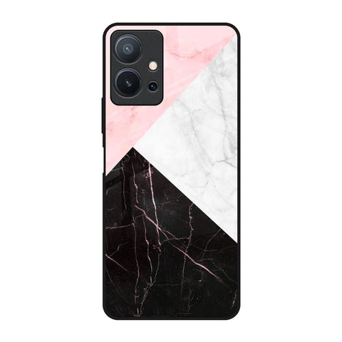Marble Collage Art Vivo T1 5G Glass Back Cover Online