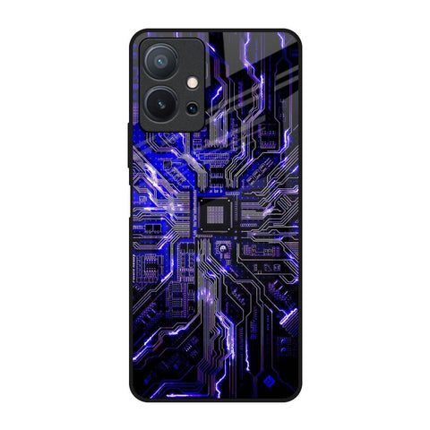 Techno Color Pattern Vivo T1 5G Glass Back Cover Online