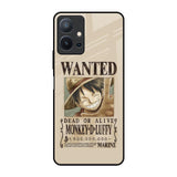 Luffy Wanted Vivo T1 5G Glass Back Cover Online