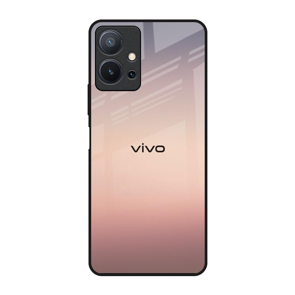 Golden Mauve Vivo T1 5G Glass Back Cover Online
