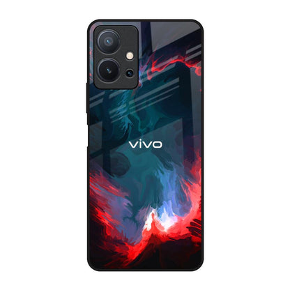 Brush Art Vivo T1 5G Glass Back Cover Online
