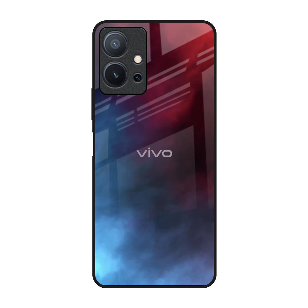 Smokey Watercolor Vivo T1 5G Glass Back Cover Online