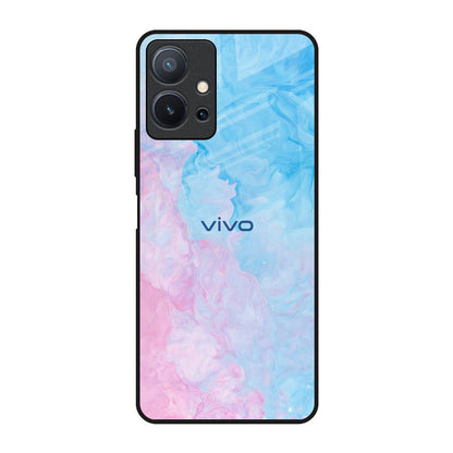 Mixed Watercolor Vivo T1 5G Glass Back Cover Online