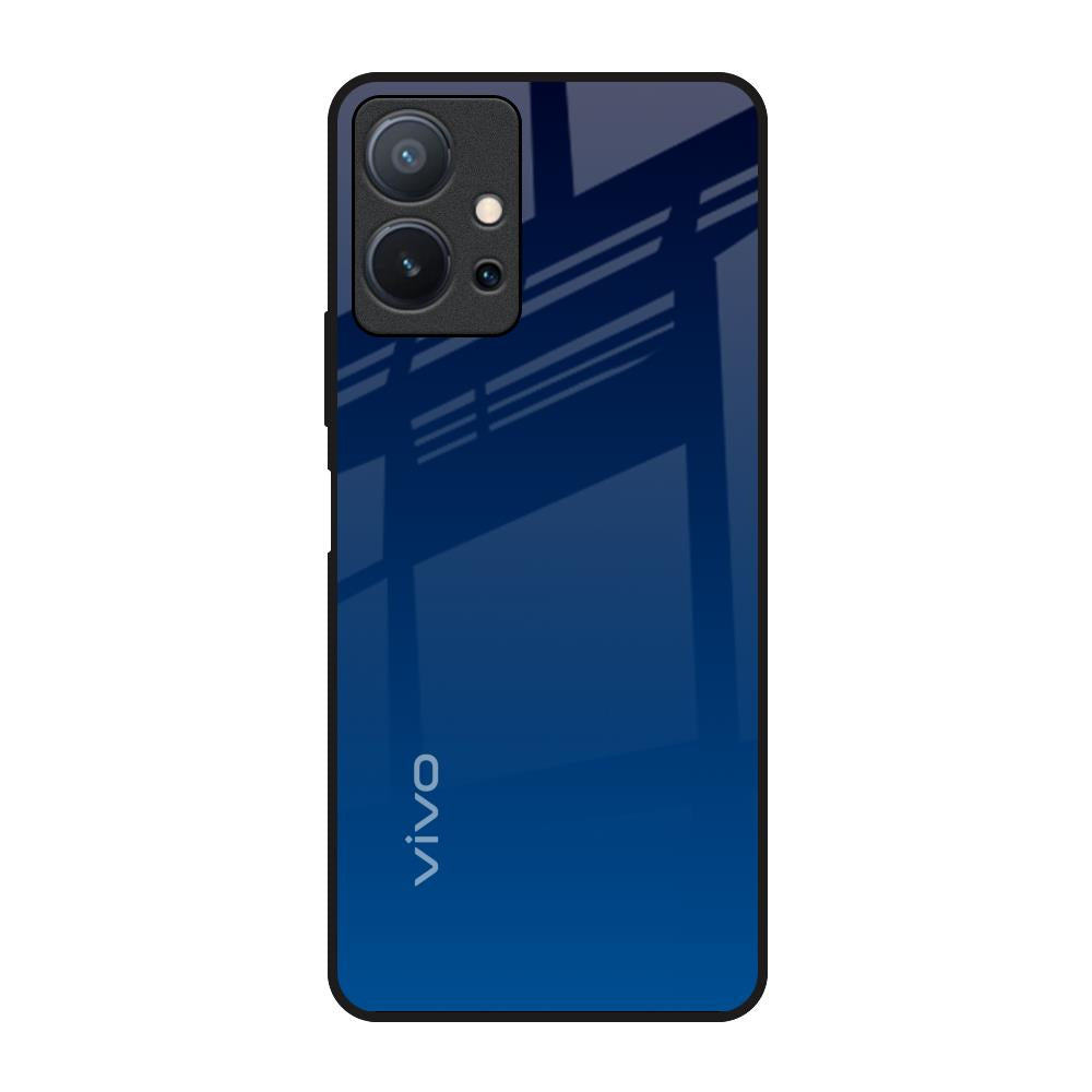 Very Blue Vivo T1 5G Glass Back Cover Online