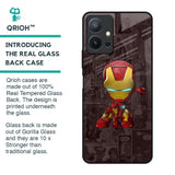 Angry Baby Super Hero Glass Case for Vivo T1 5G